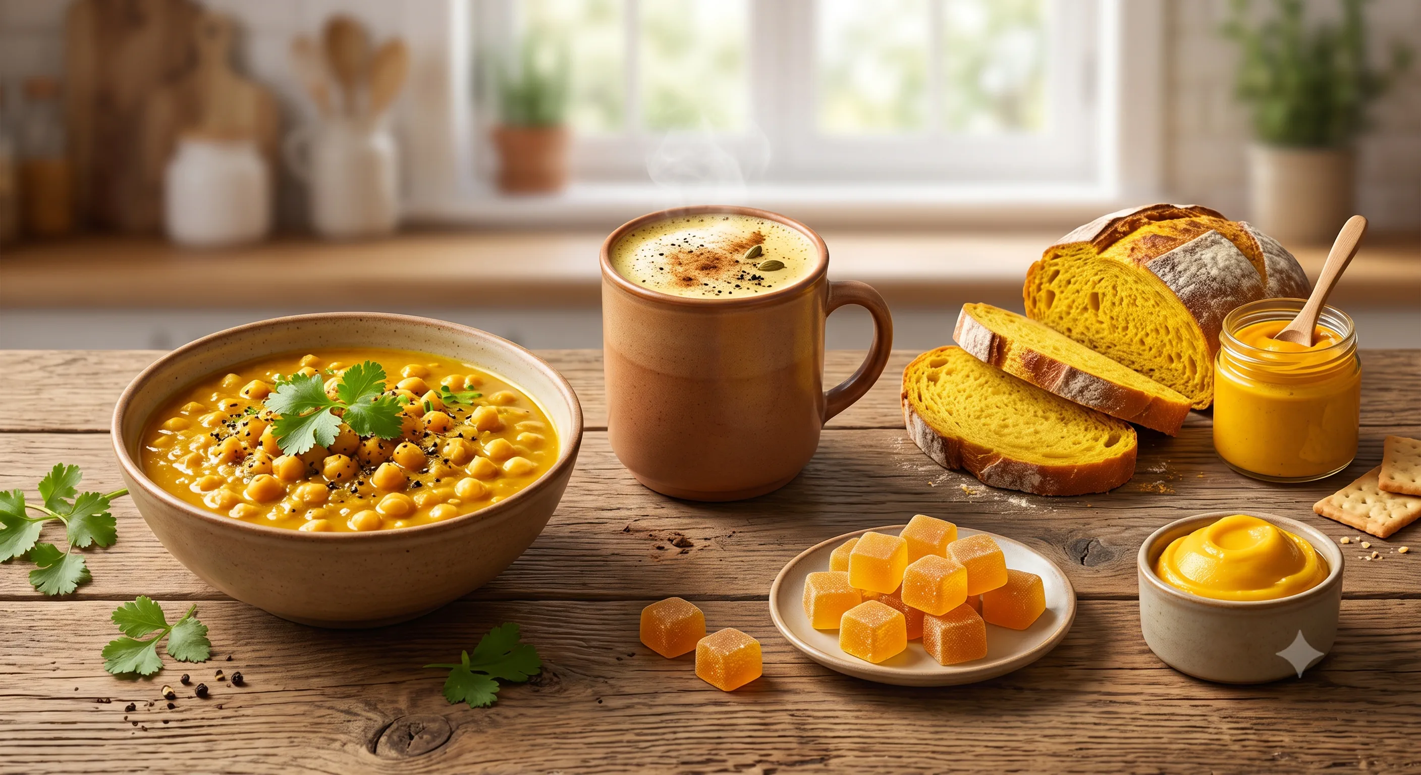 Turmeric Extract (Curcuma longa) source used for antioxidant support in SciaticRelax